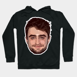 Daniel Radcliffe Vector Art Hoodie